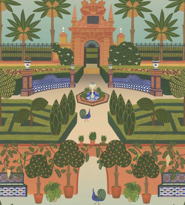 Alcazar Gardens Wallpaper by Cole & Son 7020