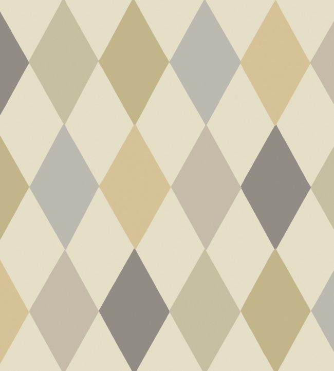 Punchinello Wallpaper by Cole & Son Metallics on Linen