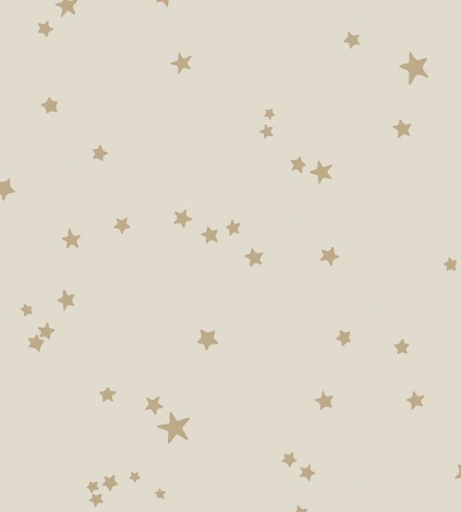 Stars Wallpaper by Cole & Son Buff & Gold