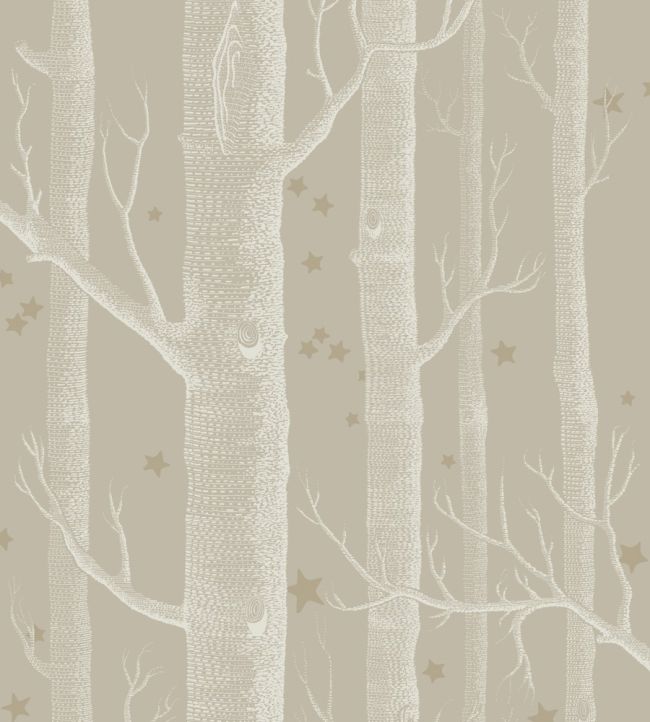 Woods & Stars Wallpaper by Cole & Son Linen