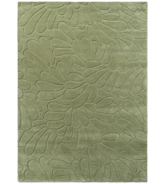 Brink & Campman Coleby Petals rug Hedgerow Green 078807140200 Hedgerow Green
