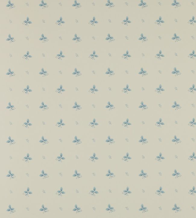 Ashling Wallpaper by Colefax and Fowler Blue