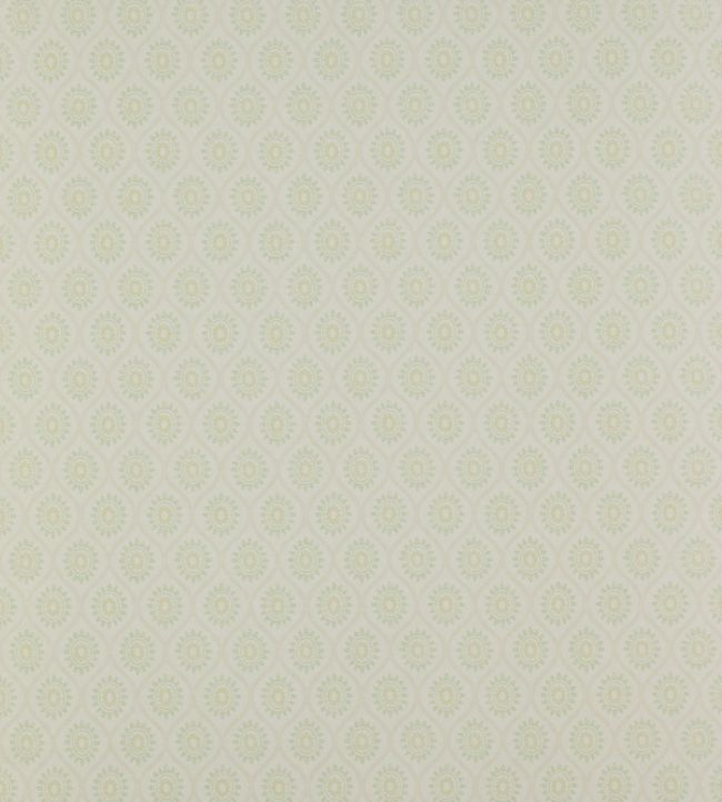Brightwell Wallpaper by Colefax and Fowler Leaf/Cream
