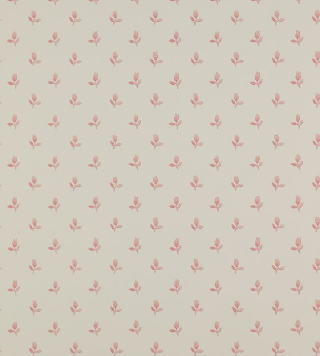 Sudbury Park Wallpaper by Colefax and Fowler Pink