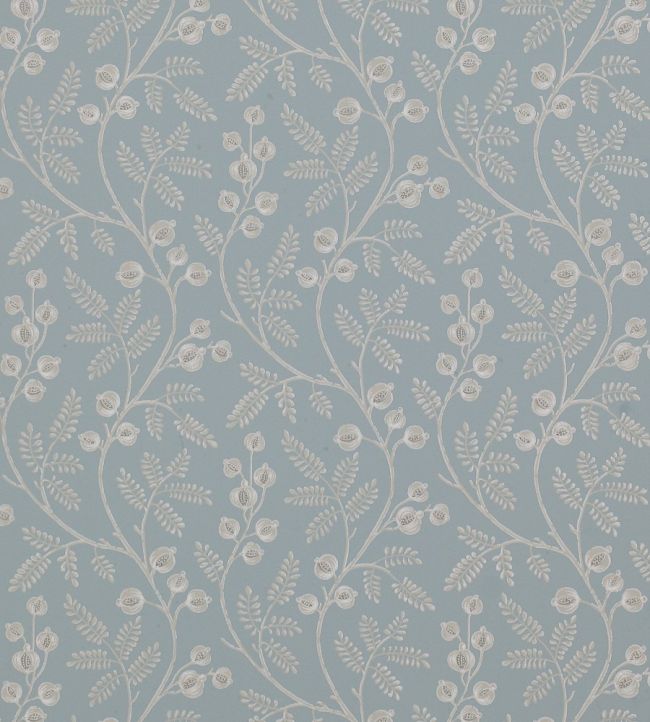 Morrigan Wallpaper by Colefax and Fowler Old Blue