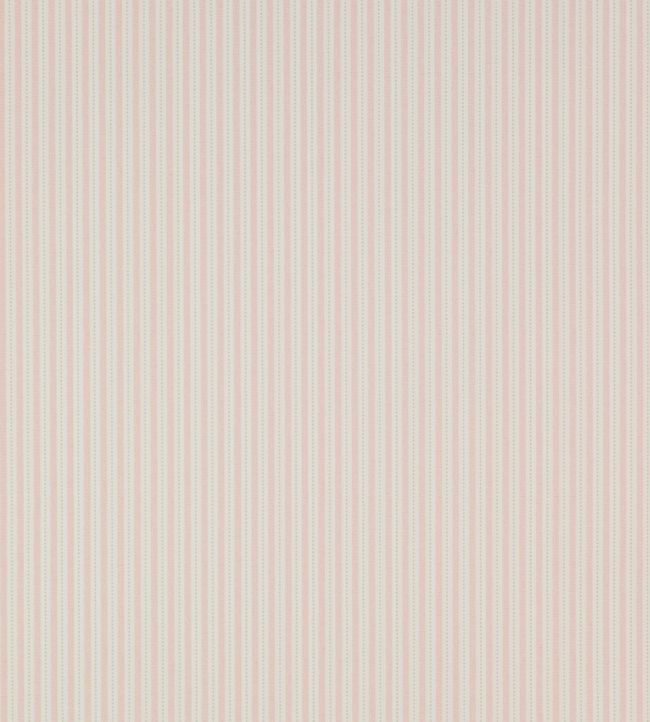 Ditton Stripe Wallpaper by Colefax and Fowler Pink