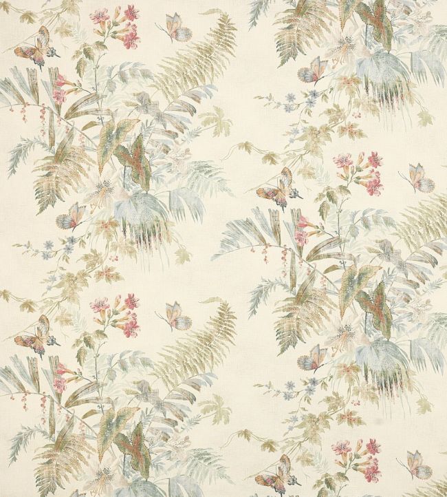 Callista Fabric by Colefax And Fowler Tomato/Olive