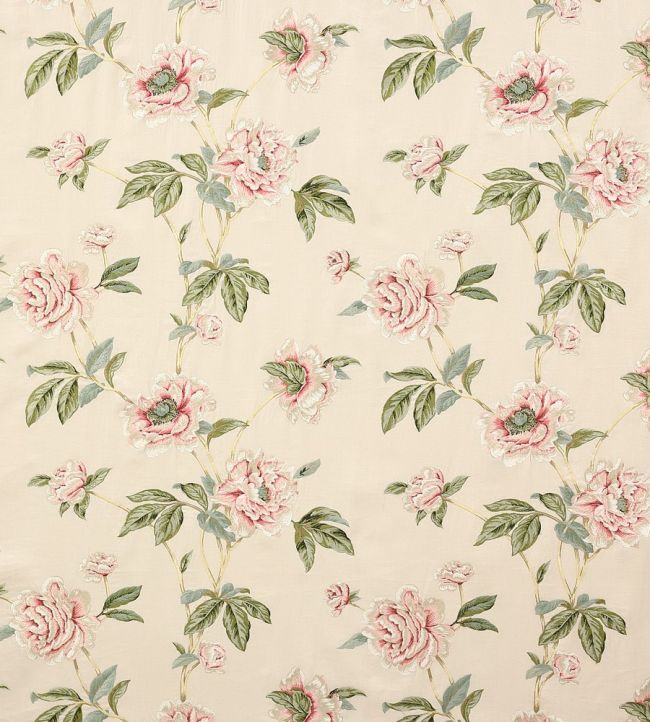 Selena Fabric by Colefax And Fowler Pink/Green