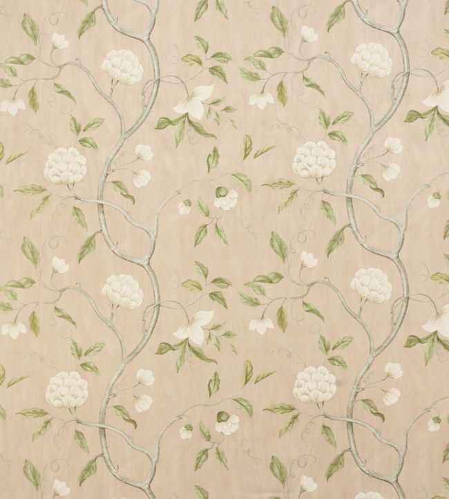 Snow Tree Fabric by Colefax And Fowler Old Pink