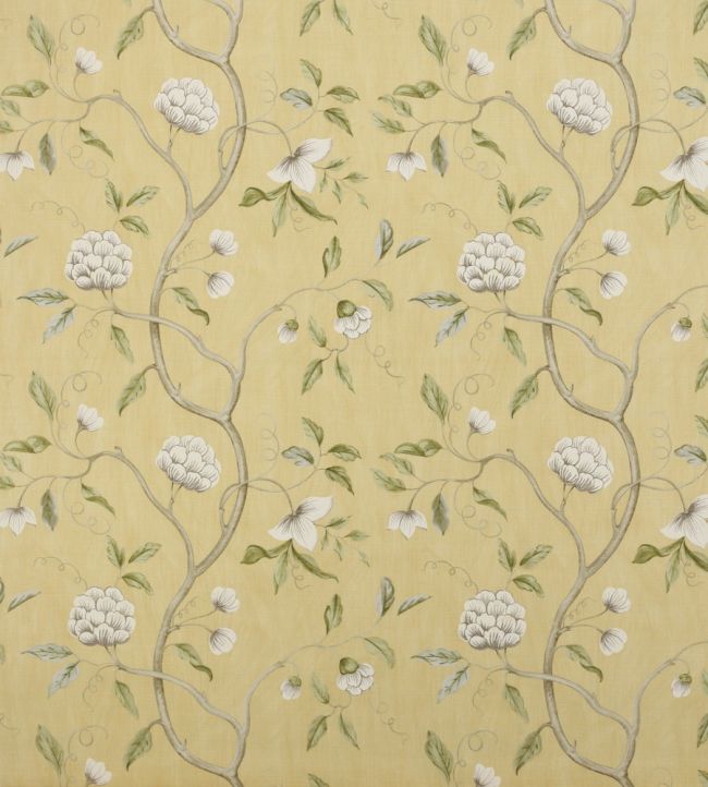 Snow Tree Fabric by Colefax And Fowler Yellow