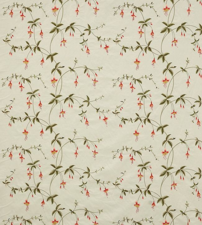 Viviers Fabric by Colefax And Fowler Aqua