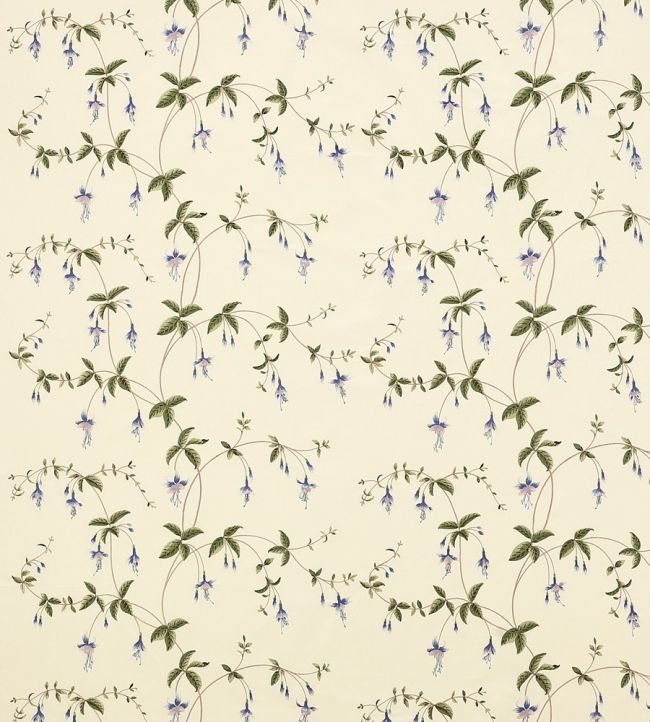 Viviers Fabric by Colefax And Fowler Blue/Green