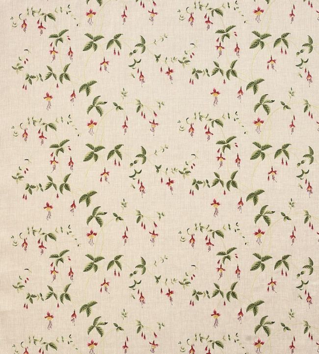 Viviers Fabric by Colefax And Fowler Red/Green