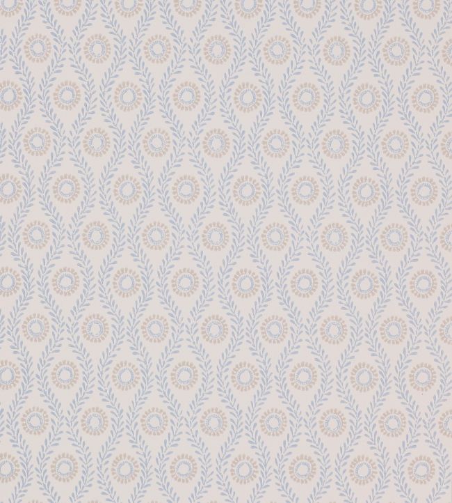 Swift Wallpaper by Colefax and Fowler Blue