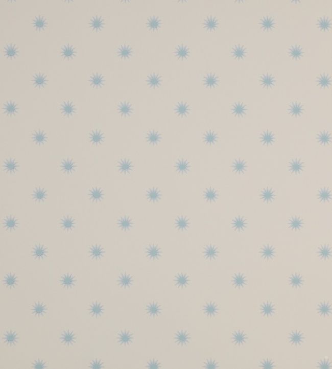 Larissa Wallpaper by Colefax and Fowler Blue/Cream