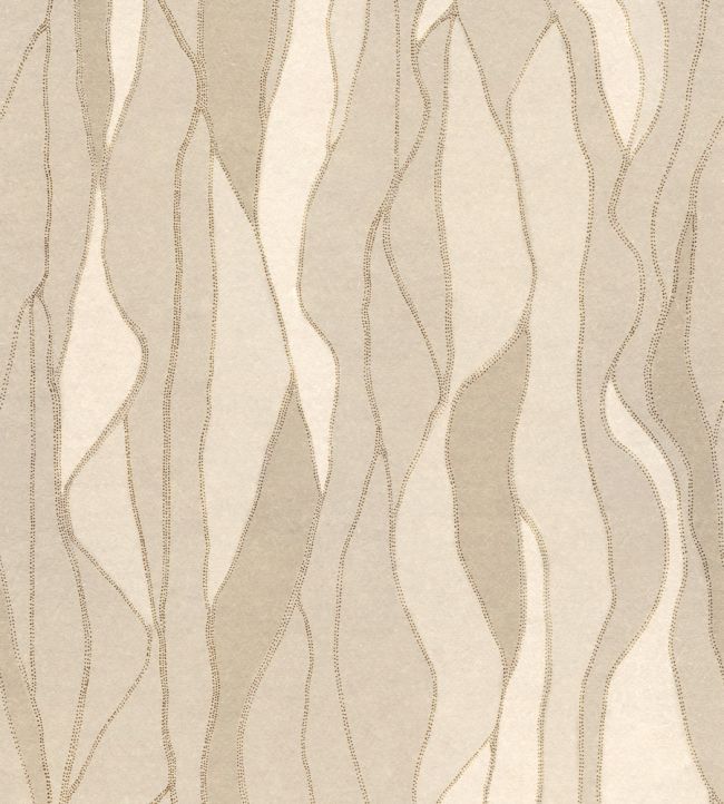 Collage Wallpaper by Coordonne Sand