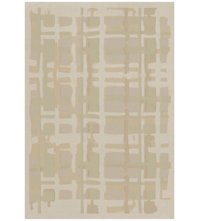 Layered Collina Strada Plaid rug Haze CSPLHA180270 Haze