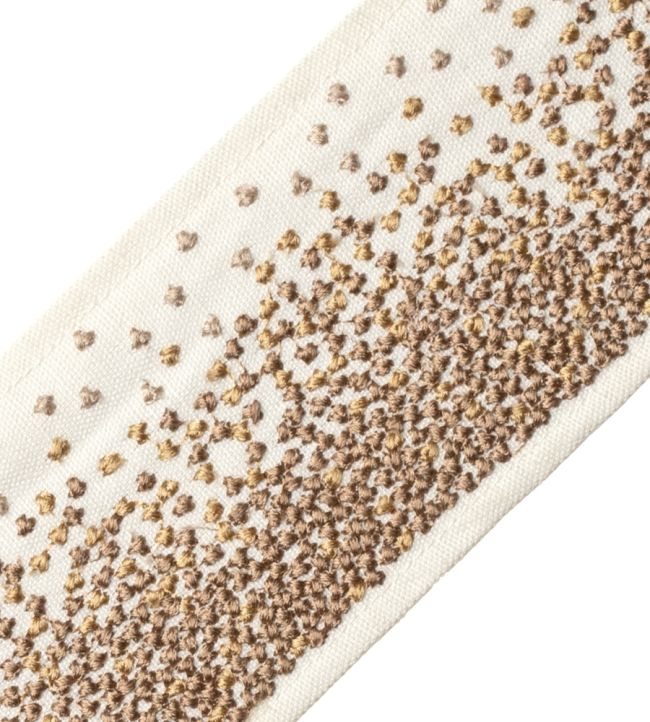 Colony Embroidered Border Trimming by Samuel & Sons Dune
