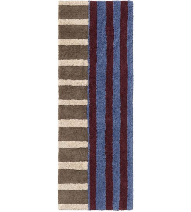 Lorena Canals Color On Runner rug Indigo Blue C-CO-IBL-R Indigo Blue