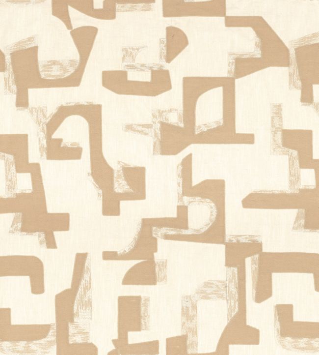 Colorado Fabric by Casamance Creme