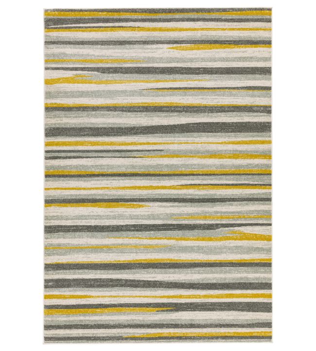 Asiatic Colt Stripe rug Mustard CL-10-200290 Mustard