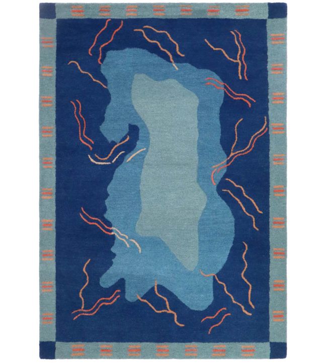 Finarte Columbus rug Blue 597-170240-Blue Blue