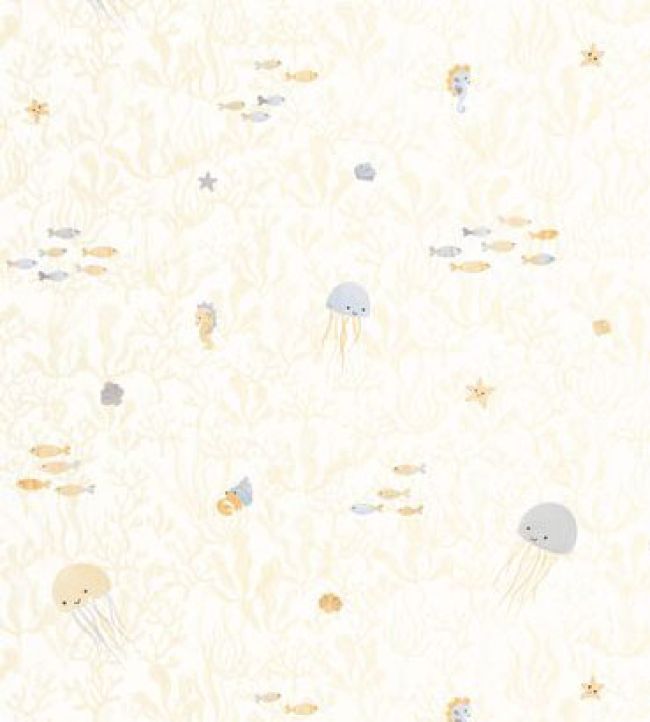 Companions Of The Sea Wallpaper by Casadeco Naturel