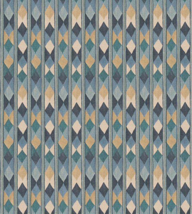 Compass Fabric by GP & J Baker Blue