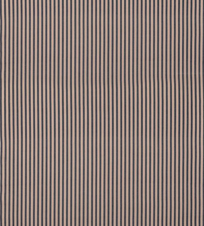 Compass Stripe Fabric by Mulberry Home Indigo