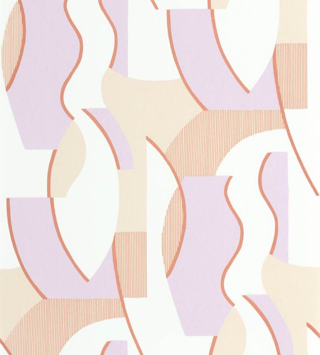 Concept Wallpaper by Casadeco Parme/Corail