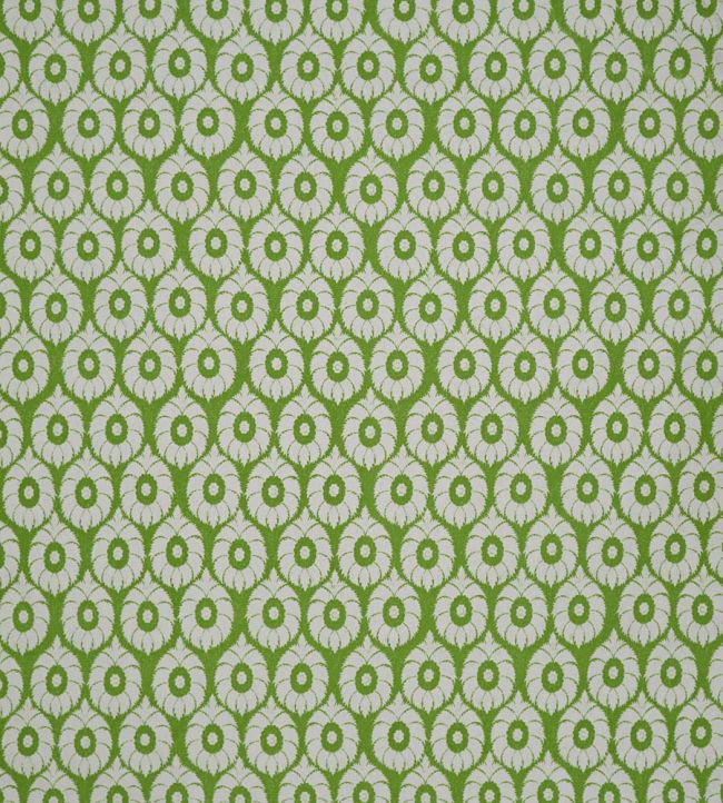 Conch Flower Fabric by Jim Thompson No.9 Spring Green