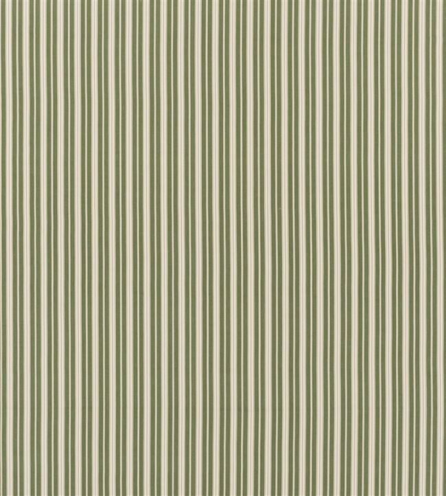 Conduit Stripe Fabric by Designers Guild Moss