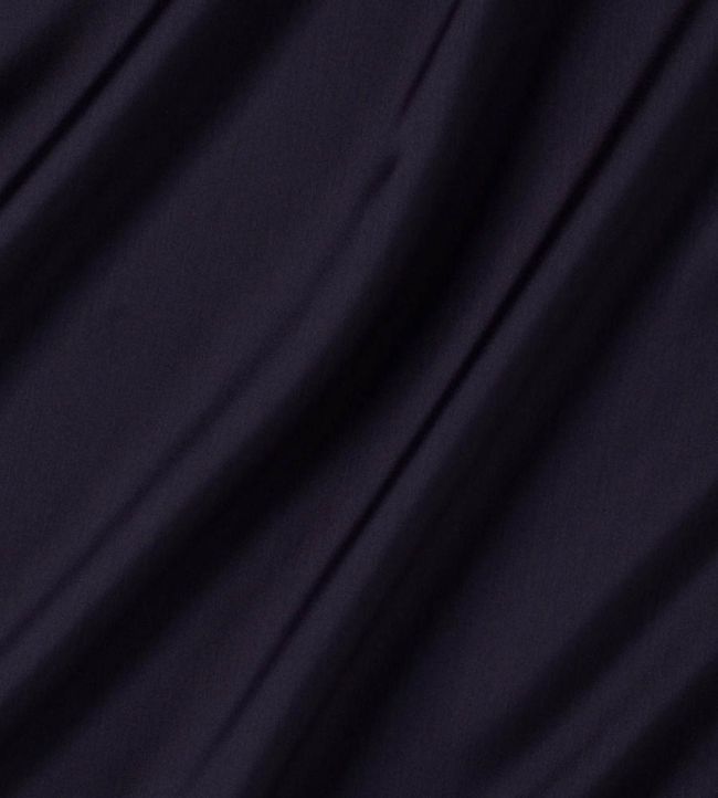 Connaught Silk Fabric by James Hare Blueberry