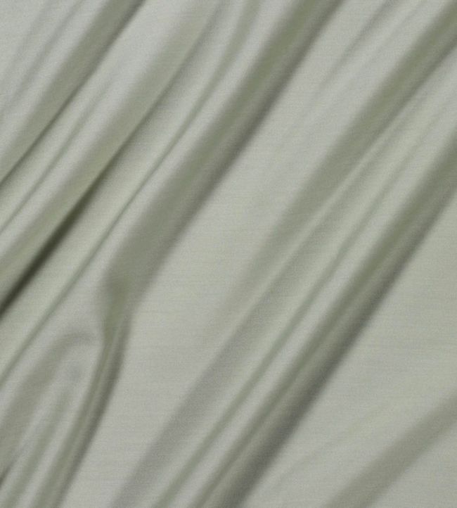 Connaught Silk Fabric by James Hare Frosted Sage
