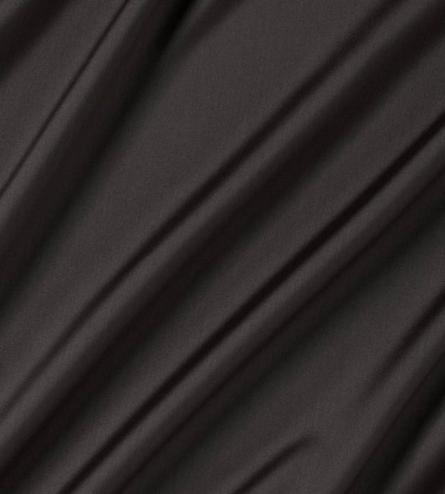Connaught Silk Fabric by James Hare Graphite