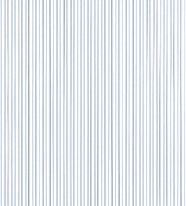 Conner Stripe Wallpaper by Thibaut Light Blue