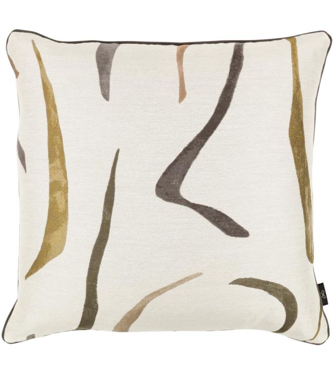 Contour Jacquard Cushion 55 x 55cm by Black Edition Halite