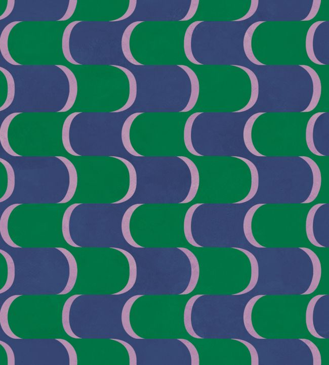 Copacabana Wallpaper by Tres Tintas Cobalto
