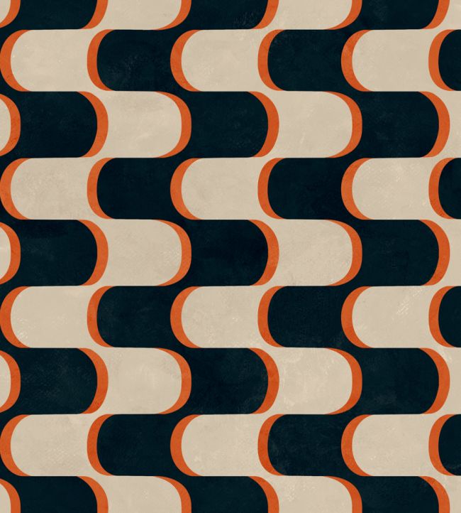 Copacabana Wallpaper by Tres Tintas Ebano