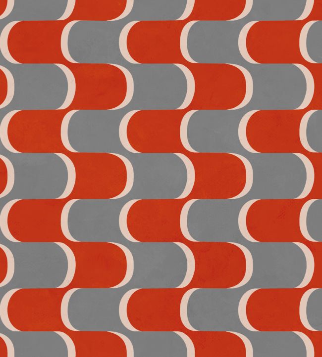 Copacabana Wallpaper by Tres Tintas Indigo