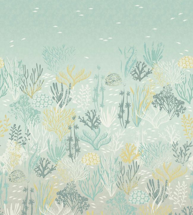 Coral Escape Mural by Eijffinger