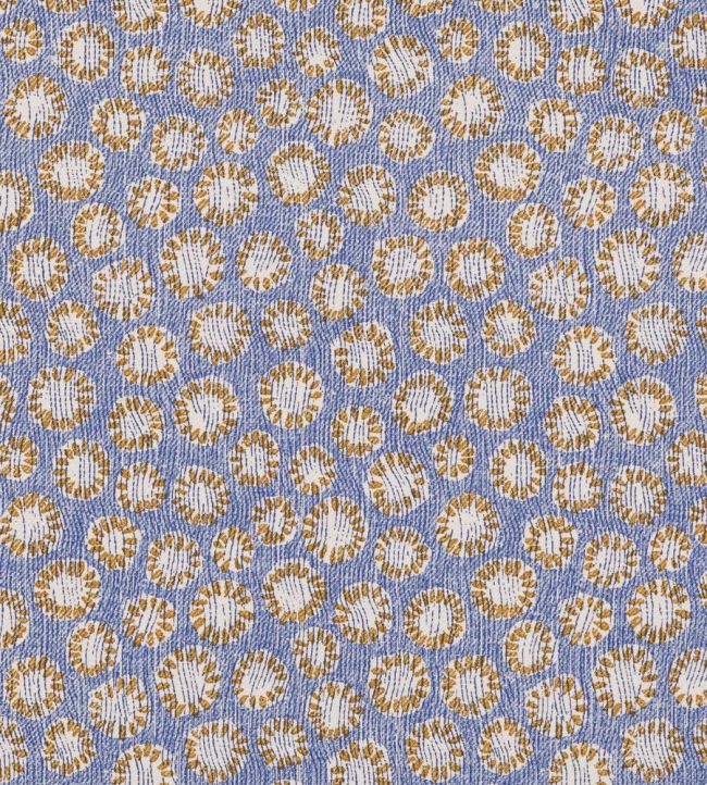Coral Fabric by Fermoie Cornflower