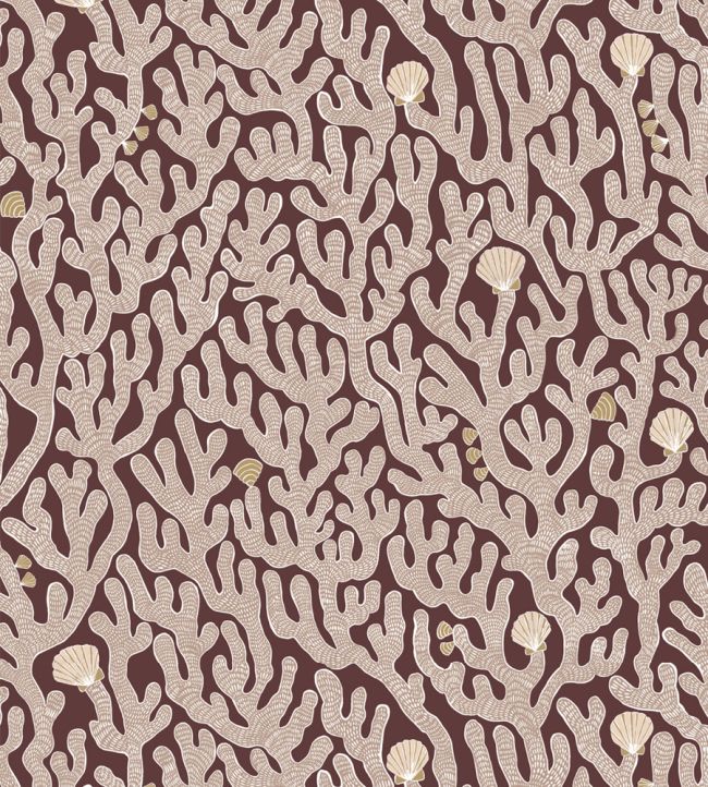 Coral Wallpaper by Josephine Munsey Spicer Brown
