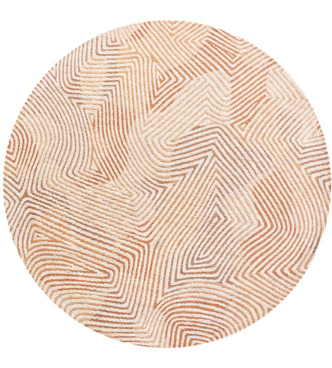 Louis De Poortere Coral Round rug Indian Sand 118525 Indian Sand