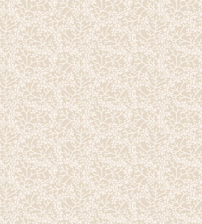 Coral Wallpaper by Sandberg Beige