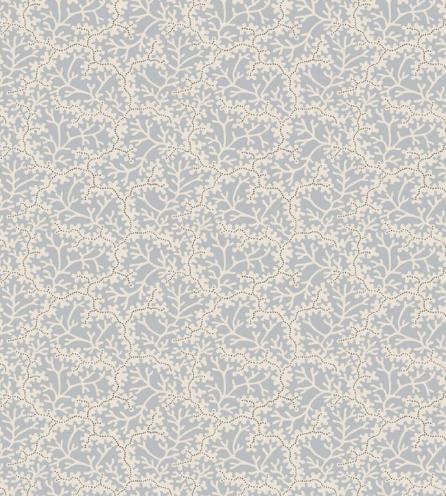 Coral Wallpaper by Sandberg Light Blue