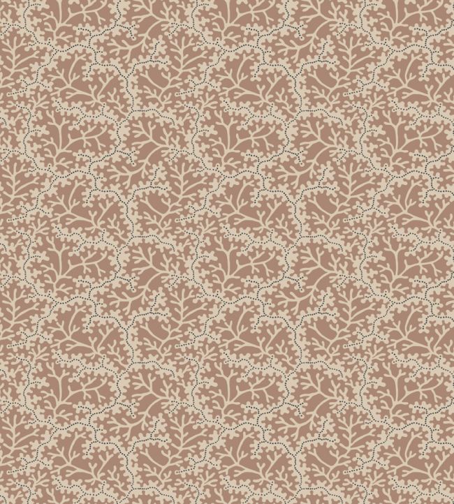 Coral Wallpaper by Sandberg Terracotta