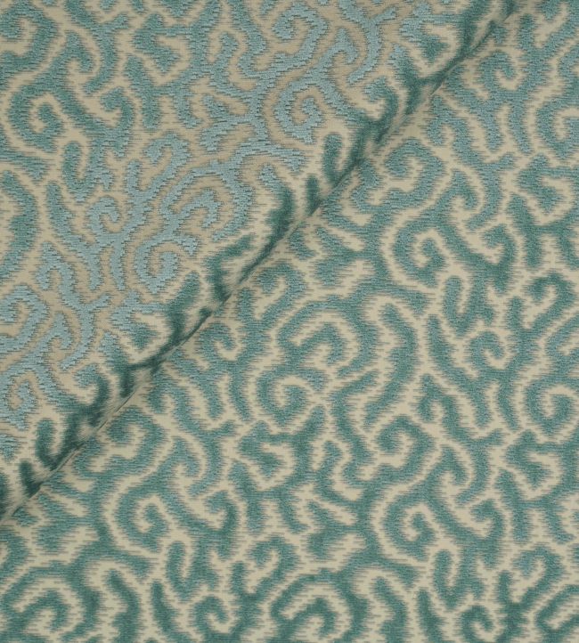 Corallino Fabric by Jim Thompson Aquamarine