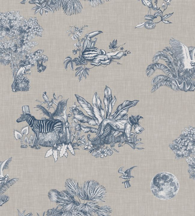 Cork Wallpaper by Rebel Walls Slate