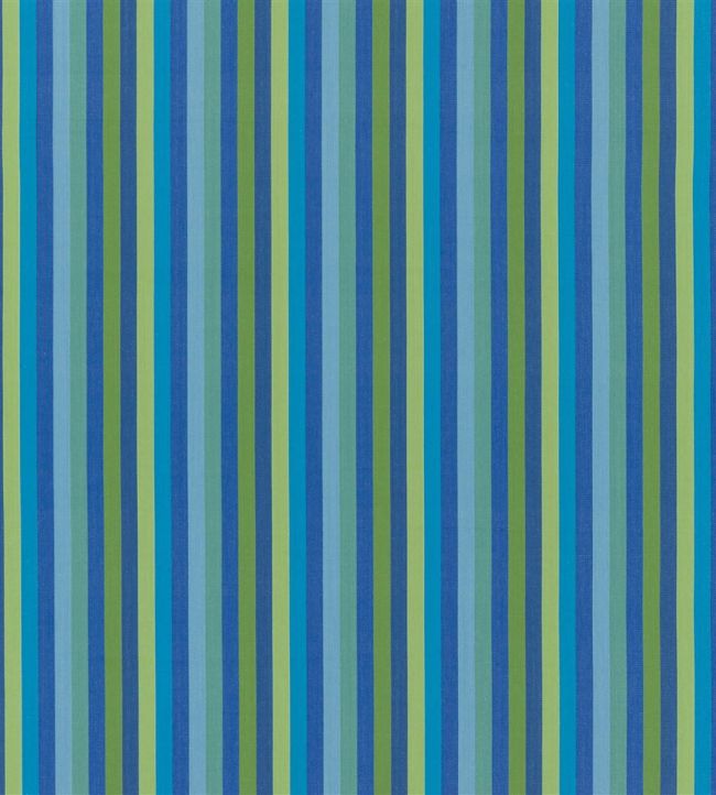 Cork Street Stripe Fabric by Designers Guild Cobalt